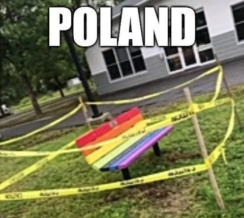 Poland Rainbow Crime Scene