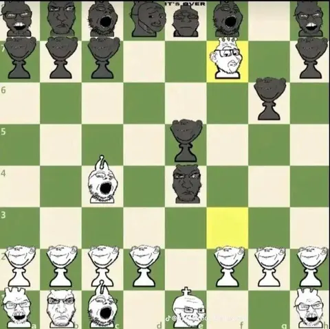 It’s Over Chess Position