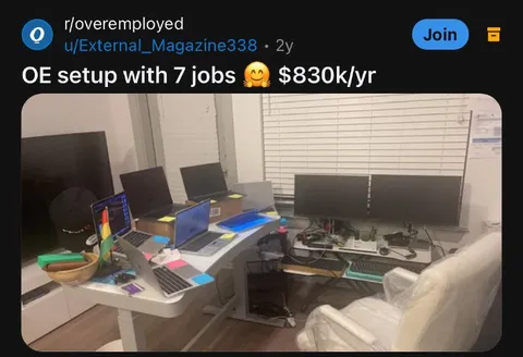 Seven Jobs, $830k Setup