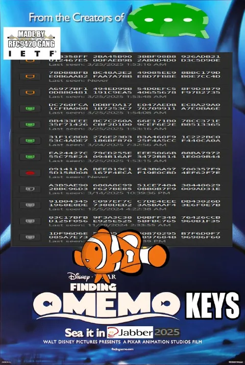 Finding Nemo Keys