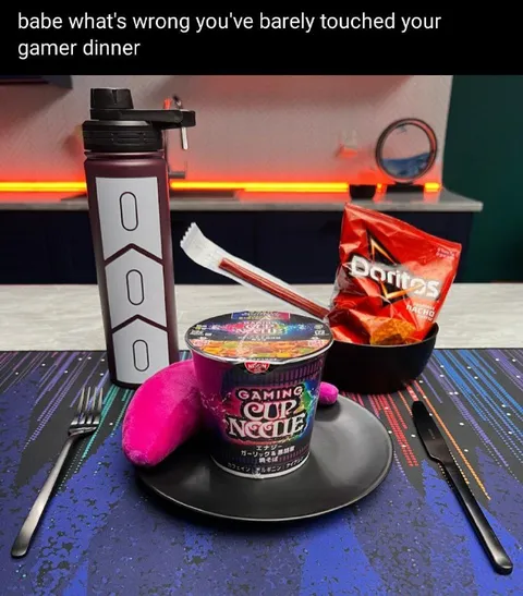 Barely Touched Your Gamer Dinner