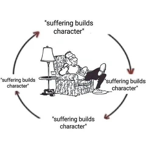 Suffering Builds Character Cycle