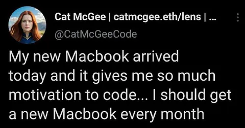 New MacBook Motivation