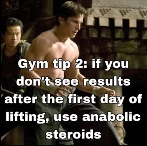 Gym Tip 2 Steroids