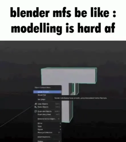 Blender Modeling Is Hard AF