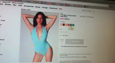 Swimsuit Color Change Dance