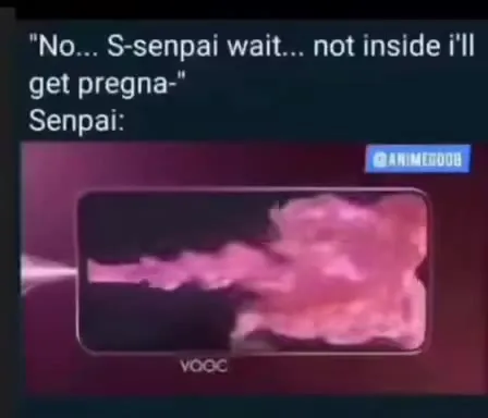 Senpai Flash Charges the Phone