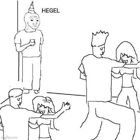 Hegel Watches the Party