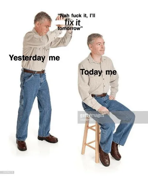 Yesterday Me, Today Me