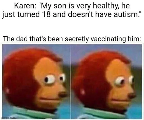 Secretly Vaccinating Son