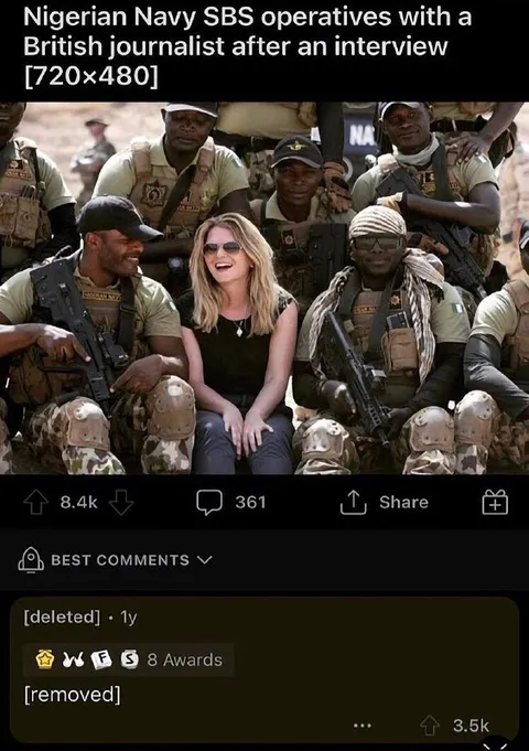 Nigerian Navy Interview Photo