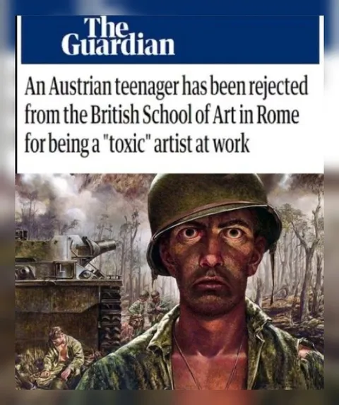 Austrian Teenager Rejected from Art School