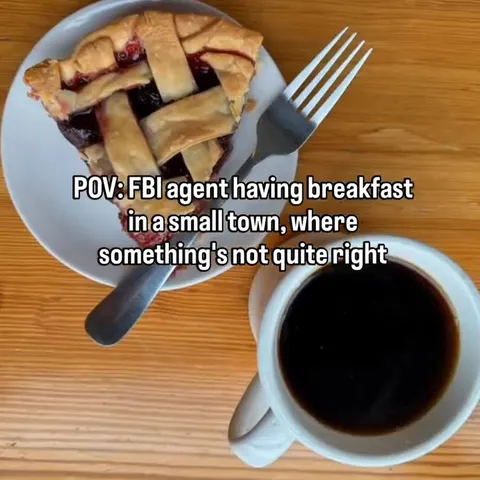 FBI Agent Eats Pie in a Small Town