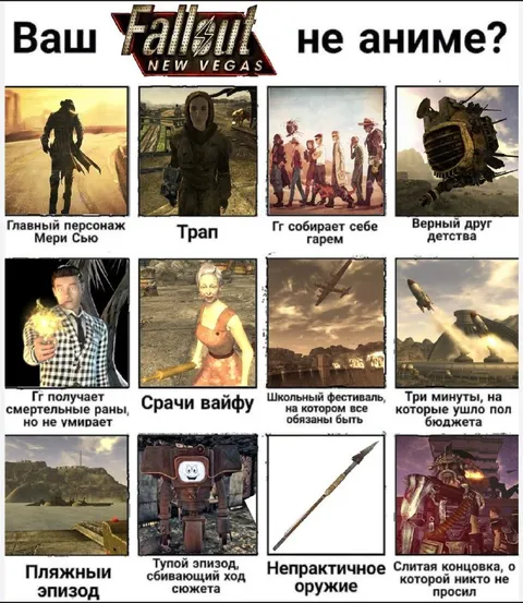 Ваш Fallout не аниме?
