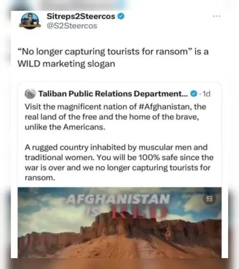 Afghanistan Tourism Marketing Gone Wrong