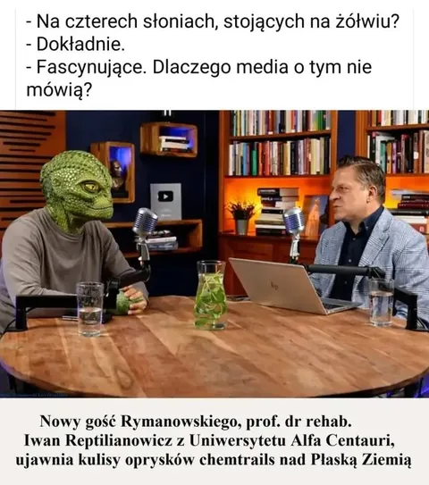 Reptilian ujawnia prawdę o chemtrails