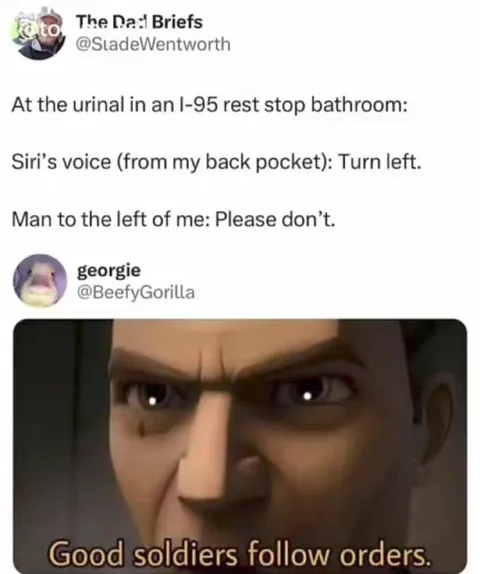 Turn Left at the Urinal