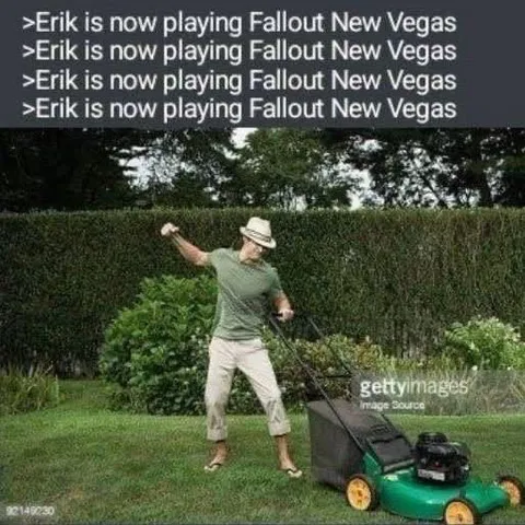 Erik Playing Fallout New Vegas
