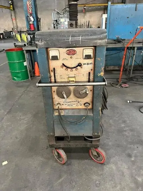Ancient Welding Machine on Wheels