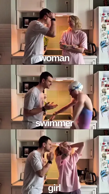 Woman Versus Swimmer Versus Girl
