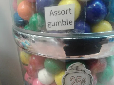 Assort Gumble Machine