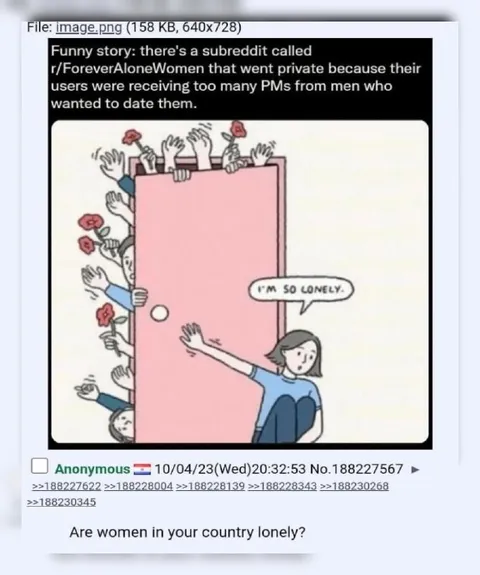 Forever Alone Women Subreddit