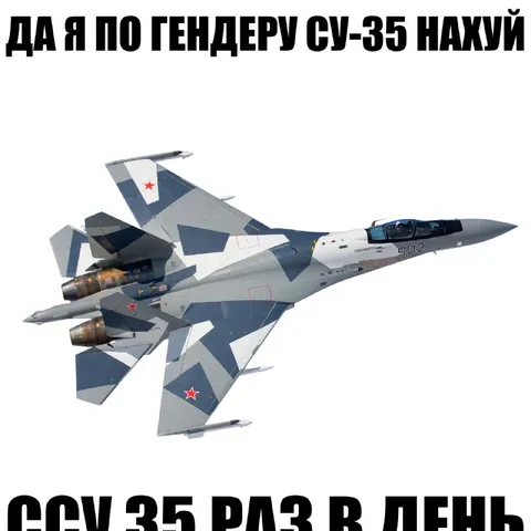 Гендеру Су-35 нахуй