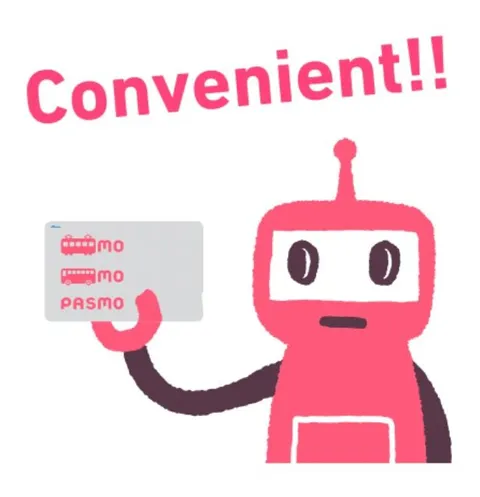 Convenient PASMO Robot