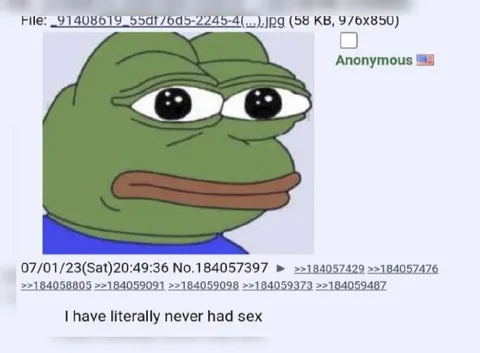 Pepe Has Never Had Sex