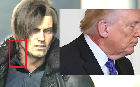 Шрам Леона и Трампа