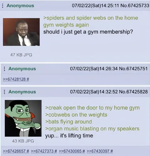 Home Gym Has Become a Haunted House
