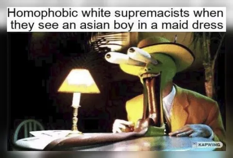Homophobic Supremacists See Maid Dress