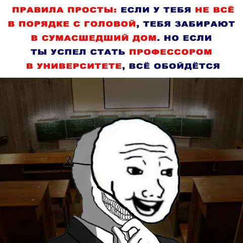 Профессор в сумасшедшем доме