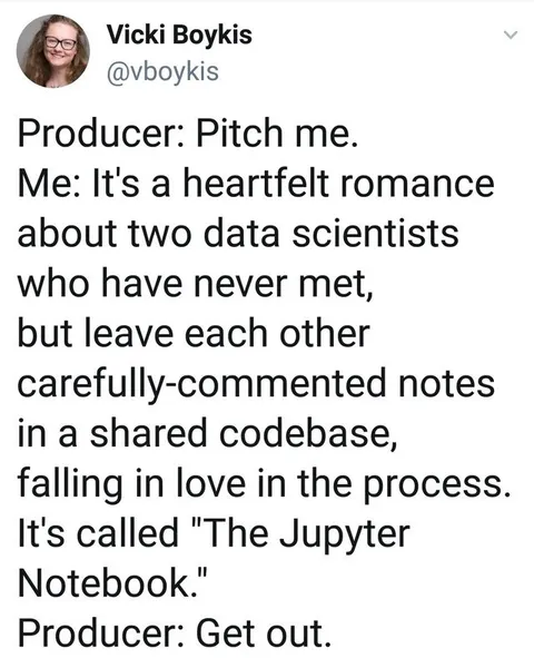The Jupyter Notebook Romance