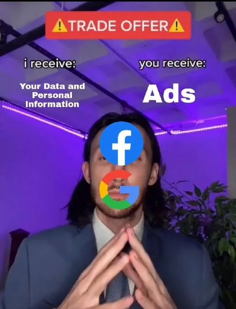 Trade Offer: Data for Ads