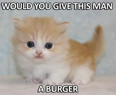 Would You Give This Man a Burger