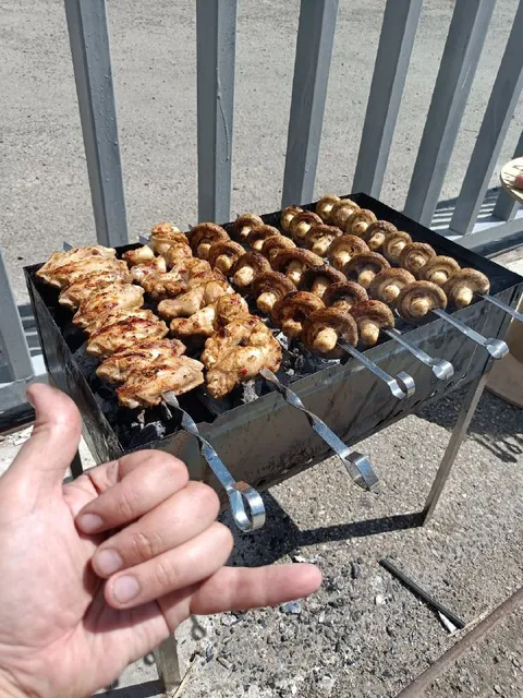 Шашлык на обед во вторник