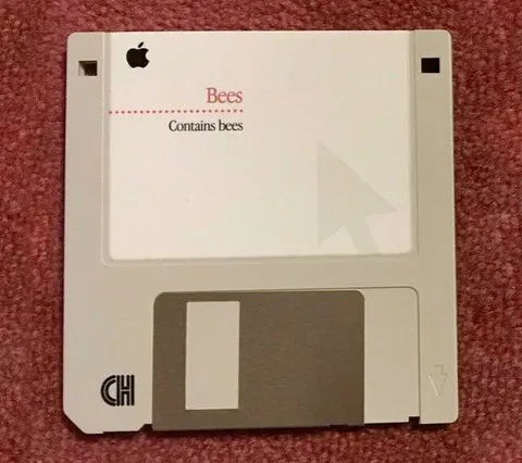 Floppy Disk Contains Bees