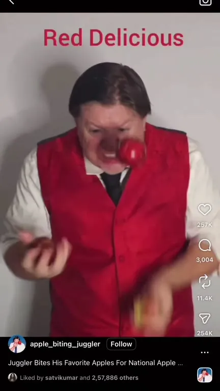 Juggler Bites Everything to Crazy Train