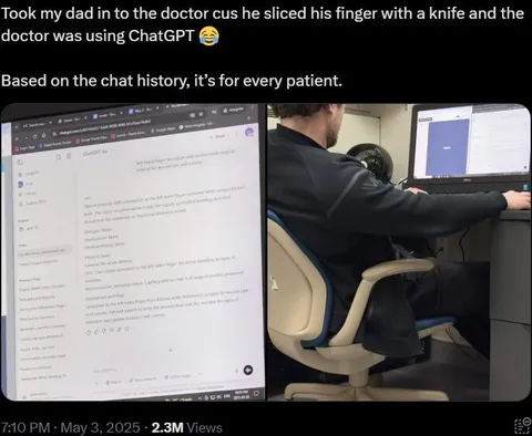 Doctor Uses ChatGPT for Every Patient