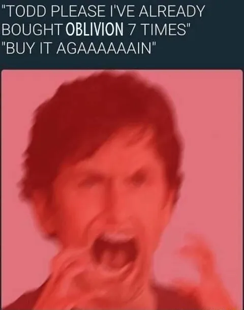 Todd Howard Buy Oblivion Again