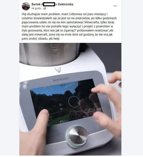 Minecraft na Lidlomiksie