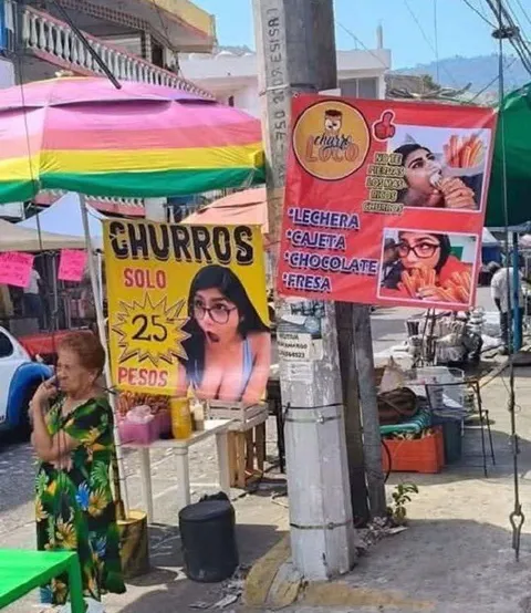 Churros por 25 pesos