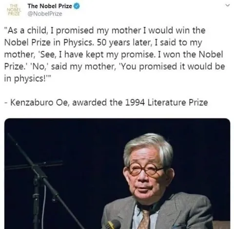 Promised Nobel Prize in Physics