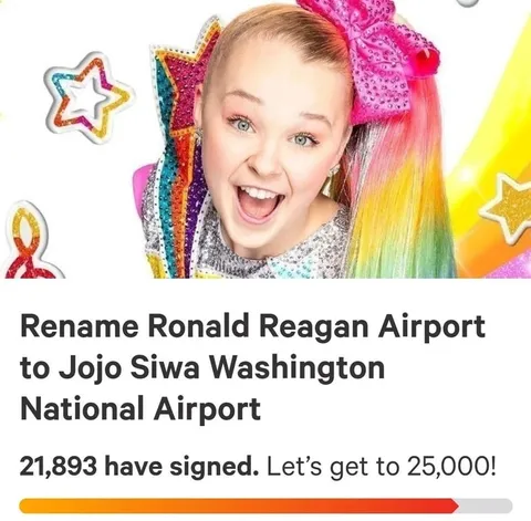 Rename Airport to JoJo Siwa