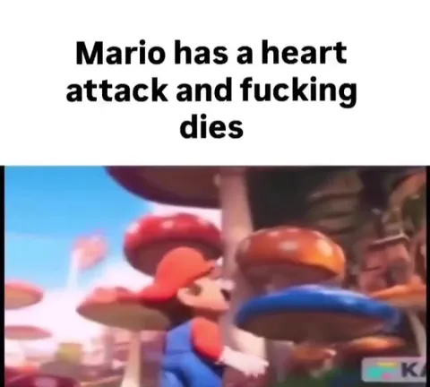 Mario Has a Heart Attack
