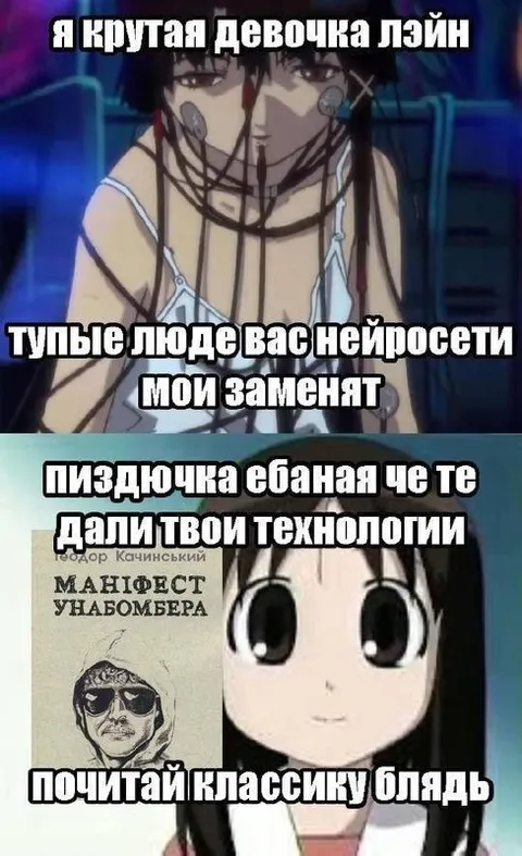 Лэйн и манифест Унабомбера