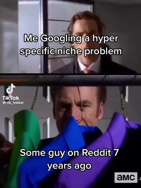 Hyper-Specific Reddit Problem