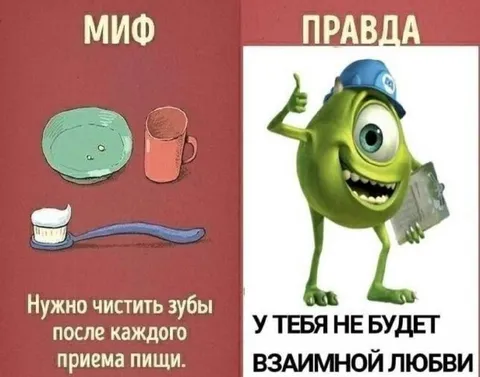 Миф и правда о чистке зубов