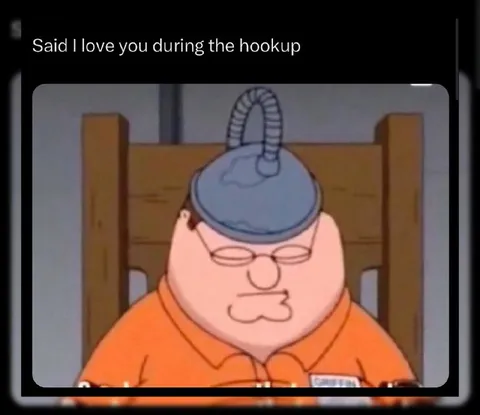 Said I Love You During the Hookup